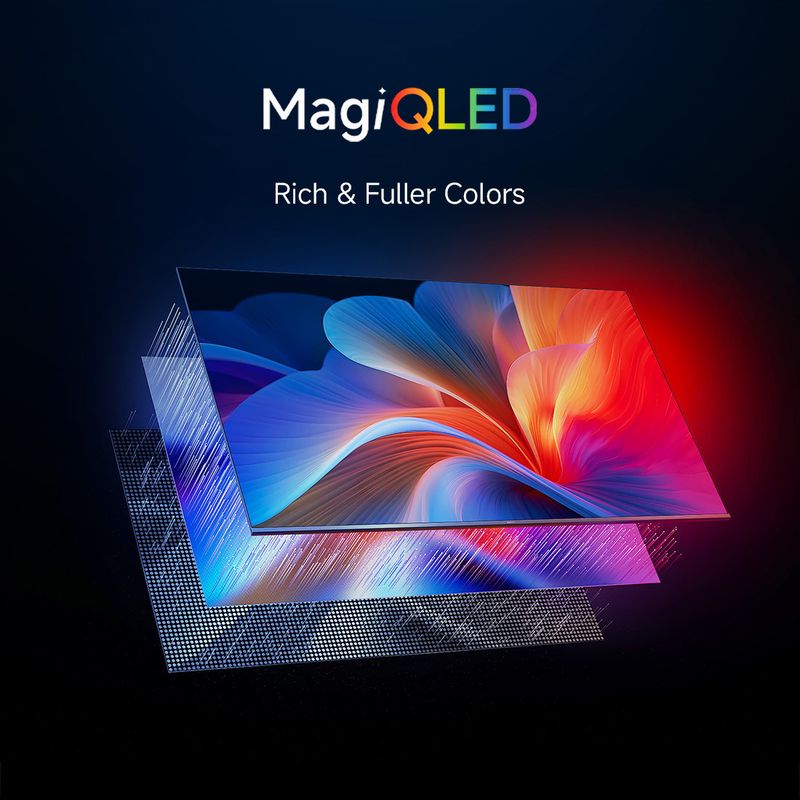 XIAOMI A Pro 32 inch QLED HD Ready Smart Google TV - Image 4