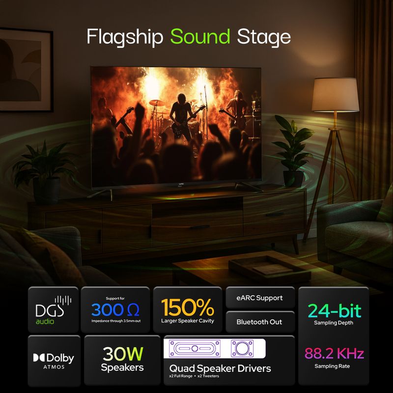 Lumio Vision 7 43 inch 4K QLED Smart TV - Image 5