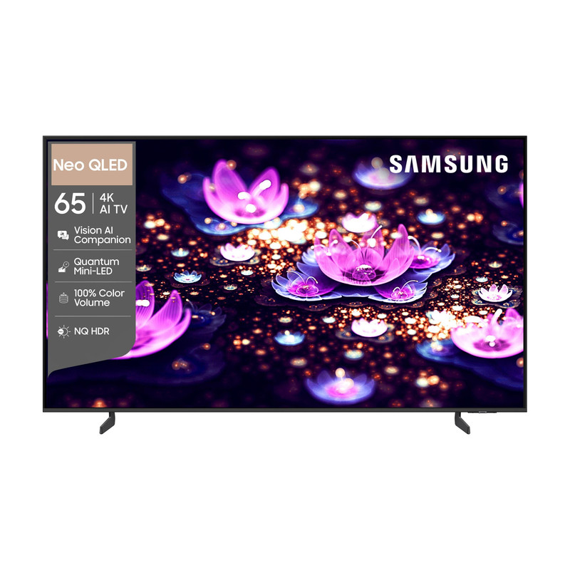 Samsung Vision A 163 cm (65 inch) Ultra HD (4K) Neo QLED Smart Tizen TV 2026 Edition with 4K Upscaling NQ HDR NQ4 AI Processor Quantum Mini LED AI Foo