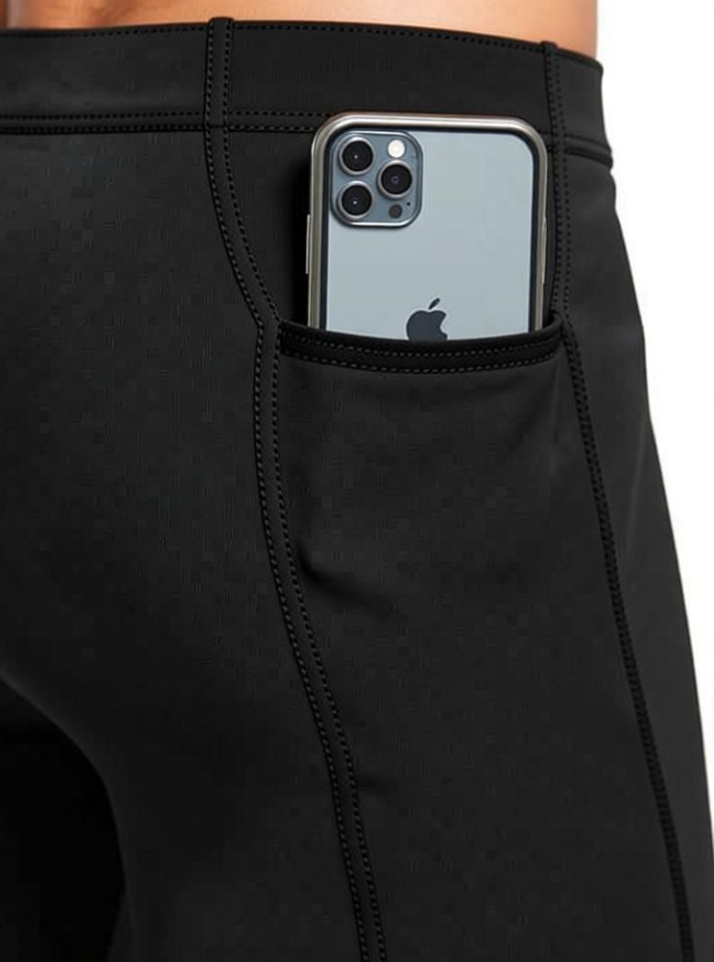WMX Men Black Tights - Image 5