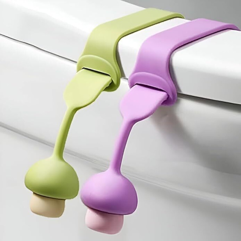 Nosun toilet seat handle lifter-02 Custom Fit Toilet Seat Lid Lock deal from flipkart