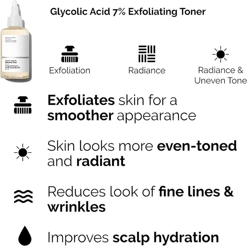 TOOVUS Glycolic Acid 7% Toner for Acne Scars - Image 4
