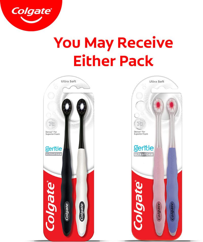 Colgate UltraFoam Ultra Soft Toothbrush (Pack of 2) - Image 3