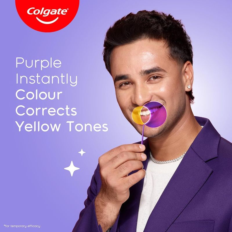 Colgate Visible White Purple Toothpaste - Image 6
