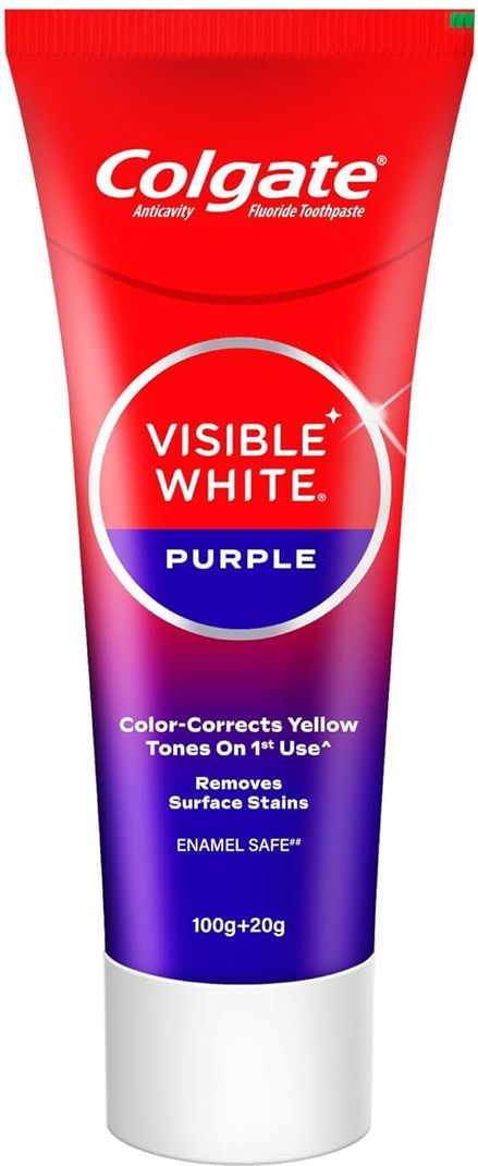 Colgate Visible White Purple Toothpaste - Image 3