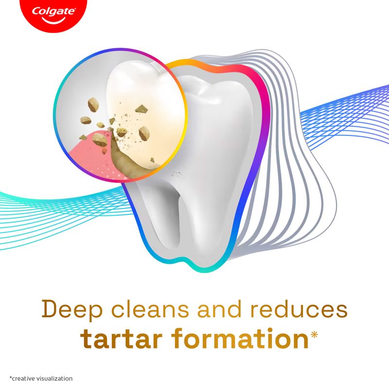 Colgate Total Anti-Tartar Anti-Germ Toothpaste 150g - Image 5