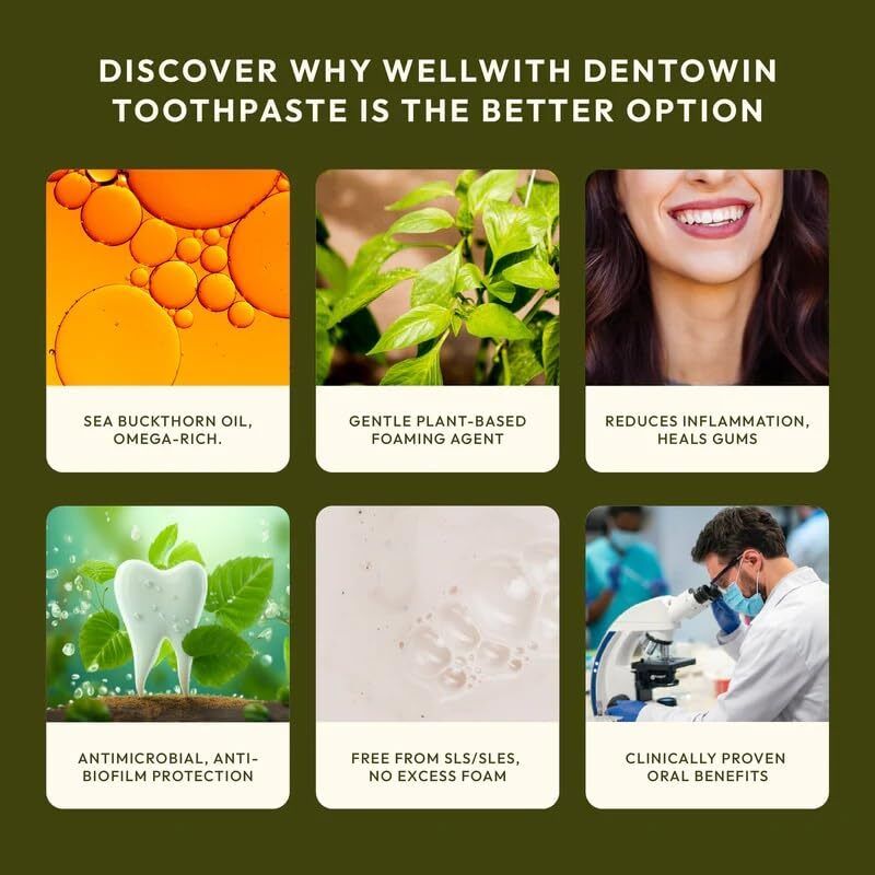 Wellwith डà¥à¤à¤à¥à¤à¤¨ हरà¥à¤¬à¤² à¤à¥à¤¥à¤ªà¥à¤¸à¥à¤ विथ सॠबà¤à¤¥à¤°à¥à¤¨ बà¥à¤°à¥, तà¥à¤²à¤¸à¥, नà¥à¤® | फà¥à¤²à¥à¤°à¤¾à¤à¤¡ फà¥à¤°à¥ à¤à¥à¤¥à¤ªà¥à¤¸à¥à¤ (100 g) - Image 5