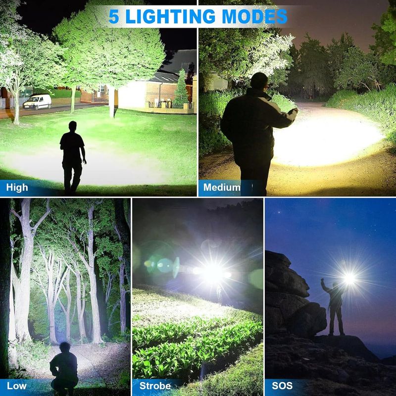 CRENTILA LUMNEX 983 Rechargeable Flashlight - Image 6