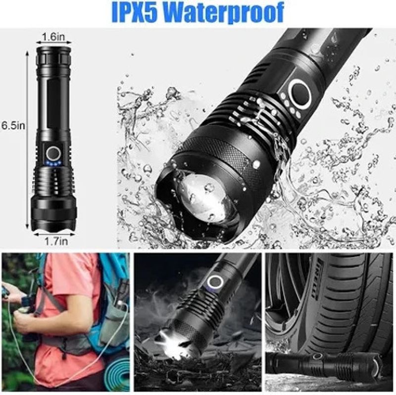 CRENTILA LUMNEX 983 Rechargeable Flashlight - Image 4
