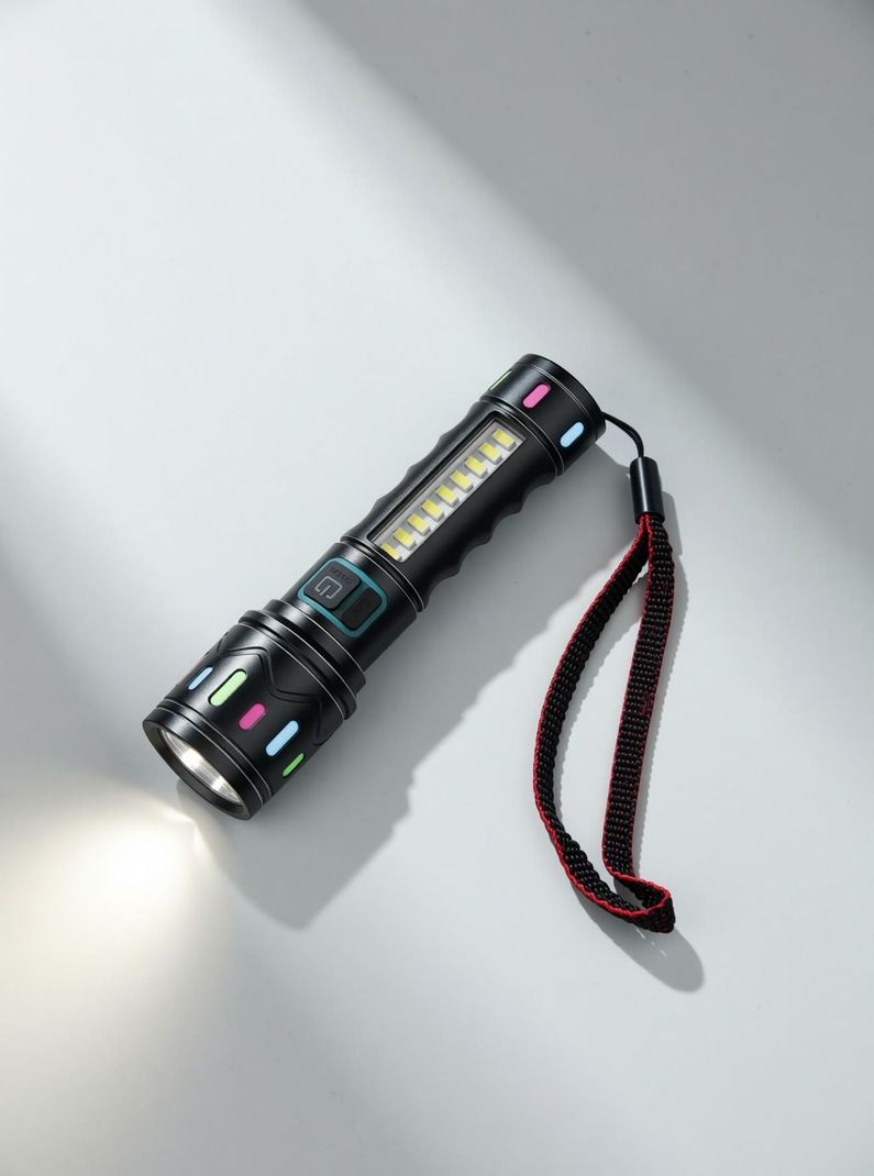 Cinefx 8.0W Rechargeable Metal Torch - Image 5