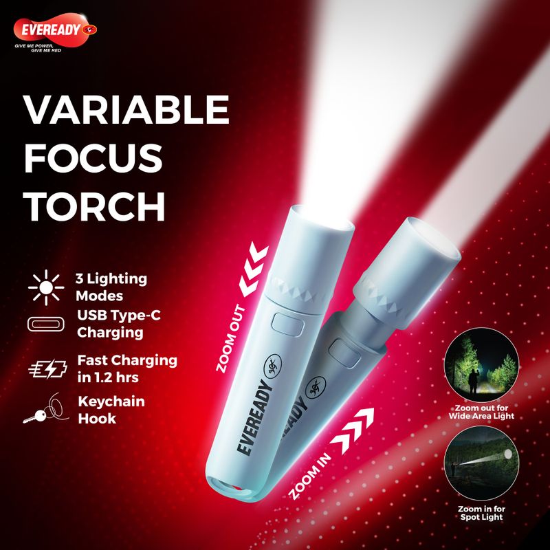 EVEREADY Glowstick Torch Blue 11.5 cm Rechargeable - Image 3