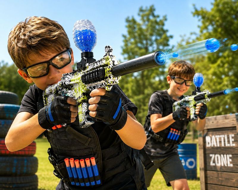 KAMMATESWARA M416 Electric Gel Ball Blaster Gun - Image 5
