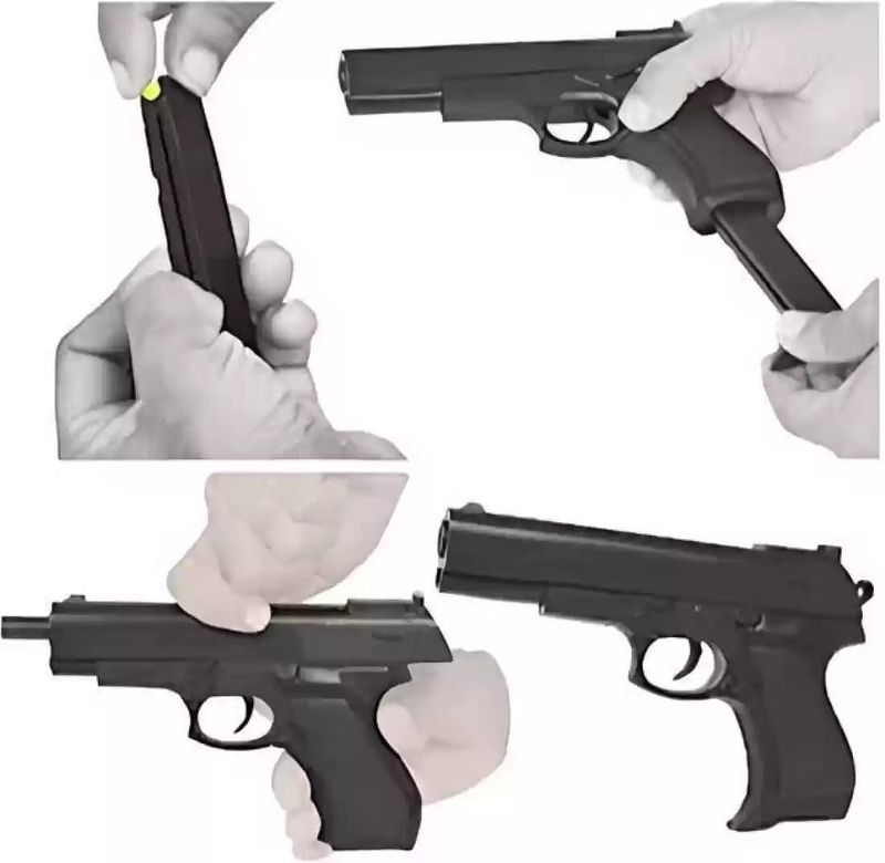 rza PUBG Gun P 729 for Kids with 200mm Darts - Image 3