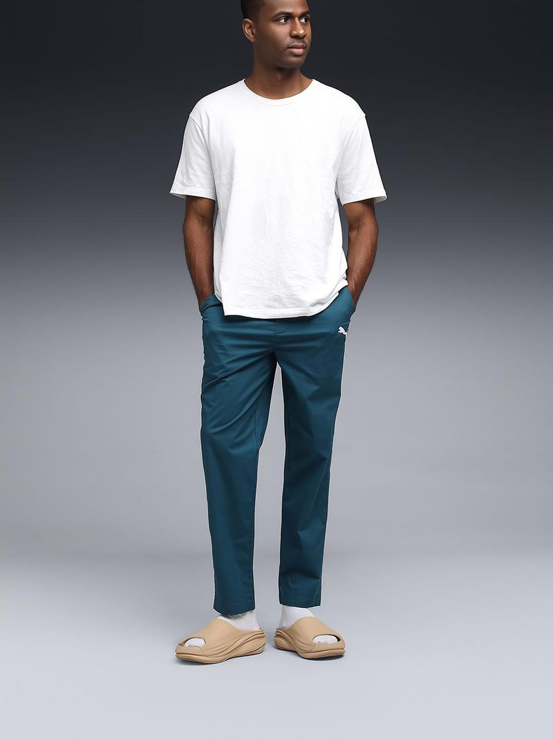 PUMA Men Blue Track Pants - Image 2