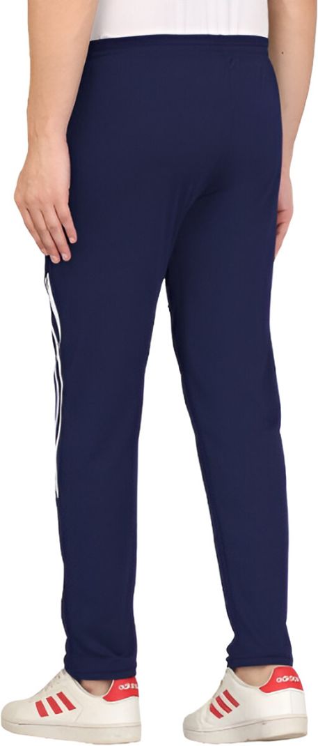 ICEPERA Men Striped Dark Blue Track Pants Pack of 2 - Image 5