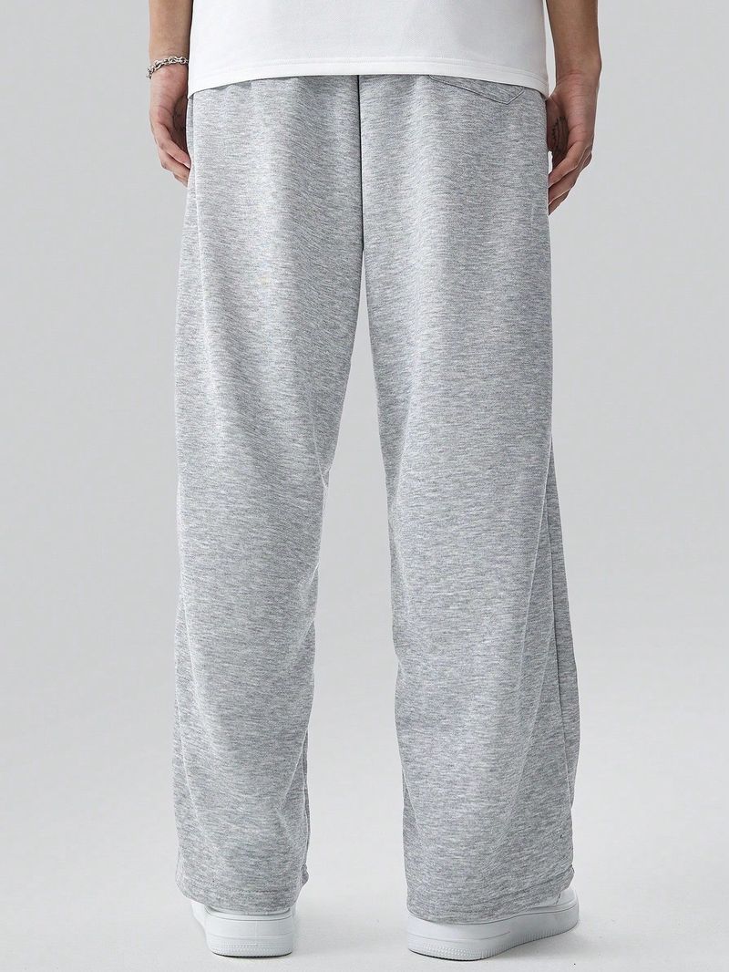 Dockstreet Men Grey Track Pants - Image 4