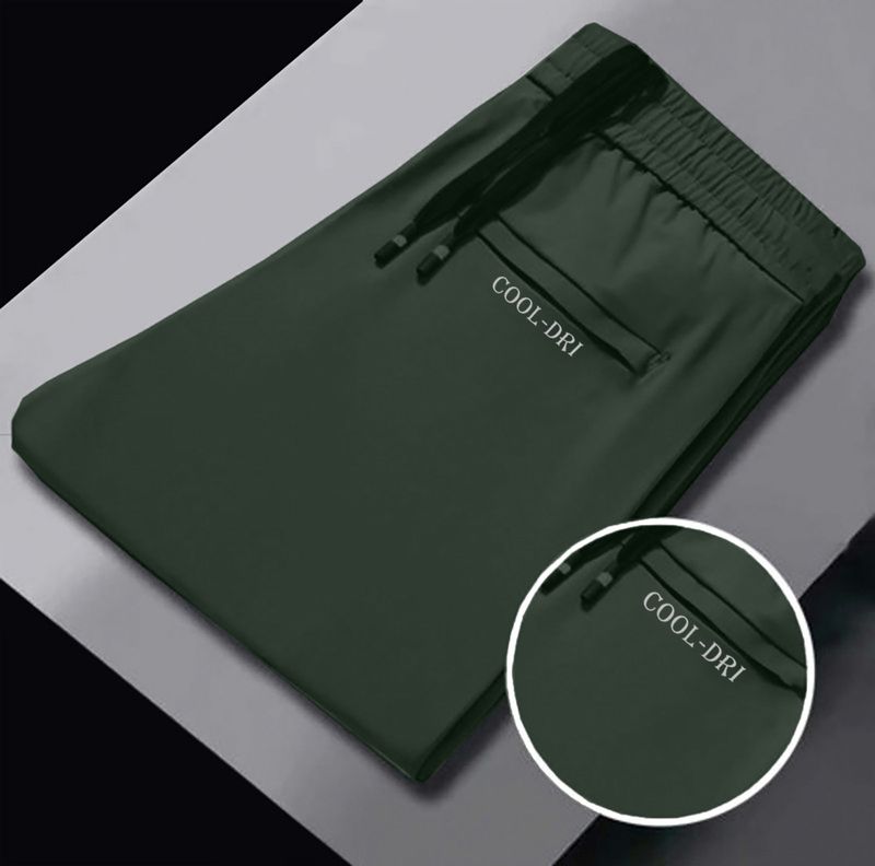 TAXLIA Printed Olive Track Pants - Image 4