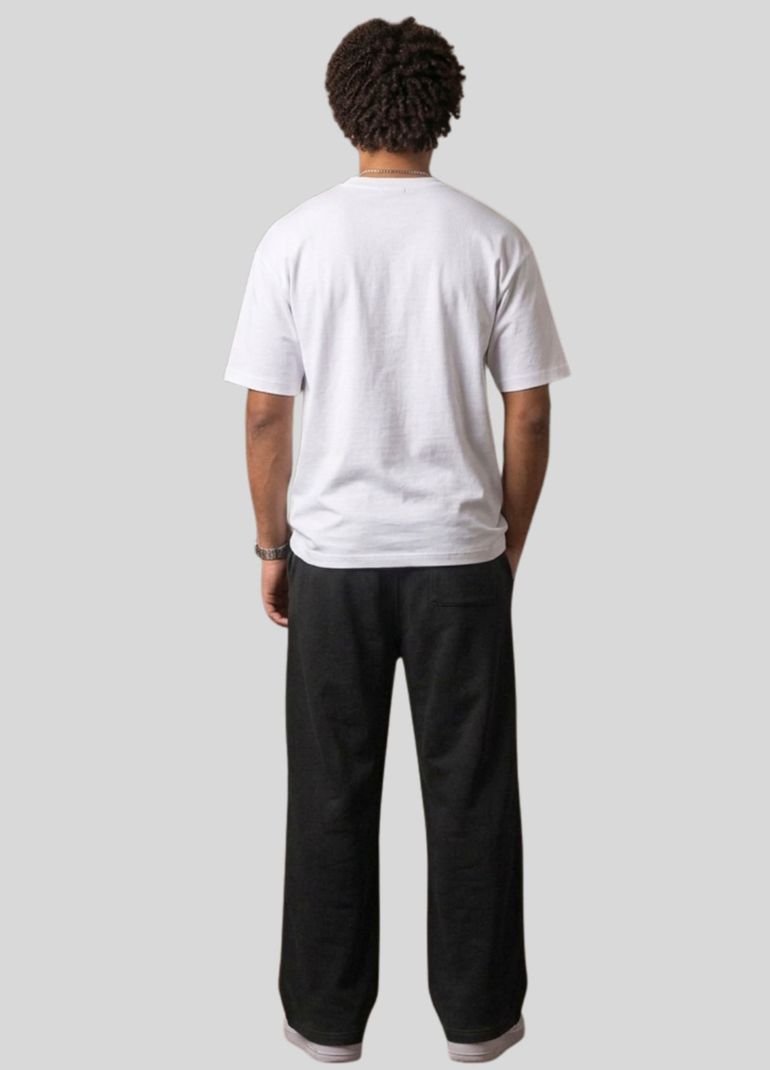 EpicApparel Men Black Graphic Print Track Pants - Image 5