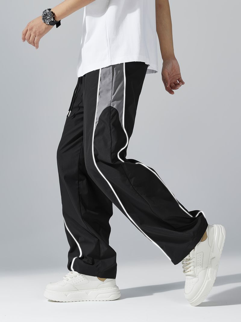 QUTUN Men's Black Track Pants - Image 3