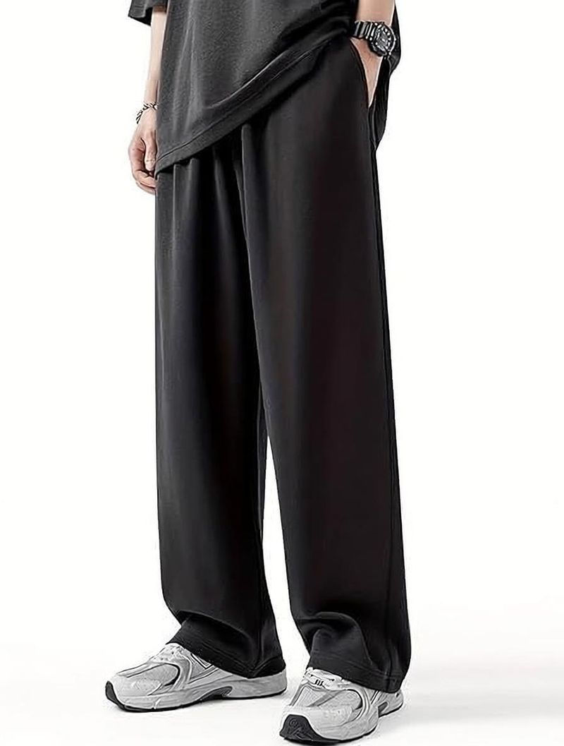 Mihhailov Men Black Track Pants - Image 2