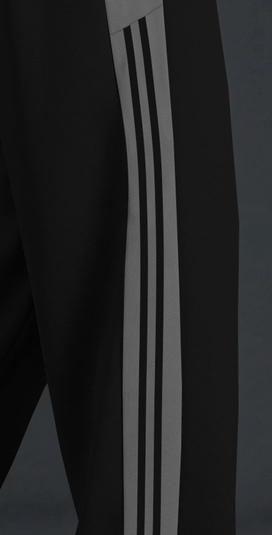 KAJARU Men Colorblock Black Track Pants - Image 5