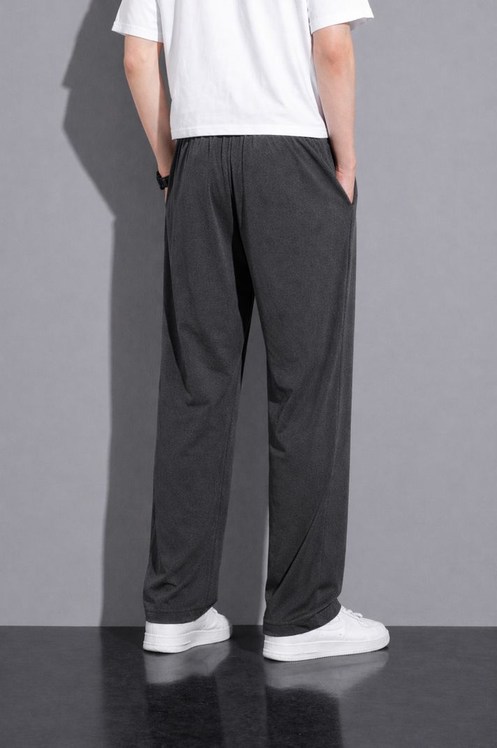 ROYSTER CALLUS Men Grey Track Pants - Image 5