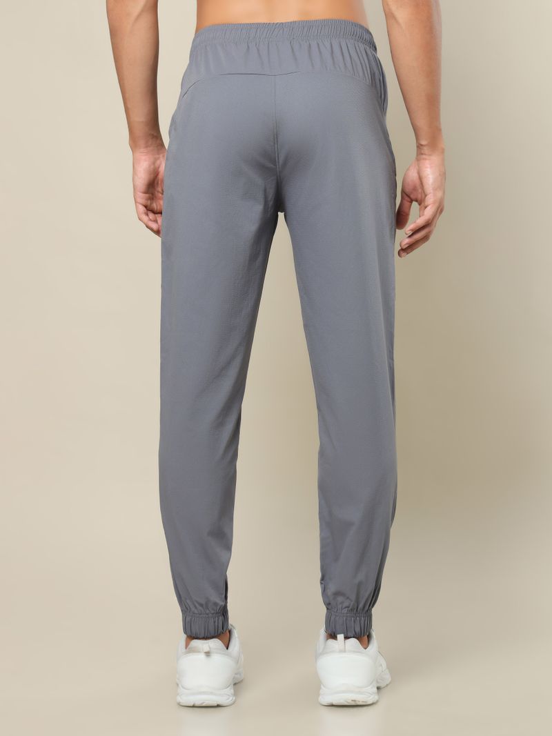 TECHNOSPORT Men Grey Track Pants - Image 4