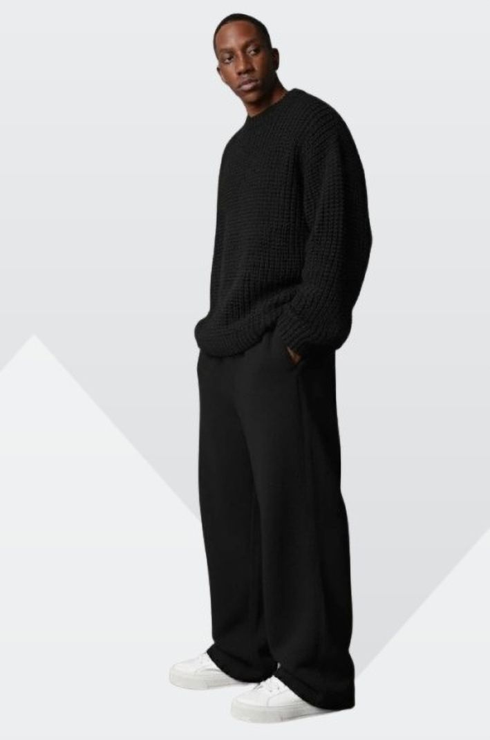 Laitinen Men Black Track Pants - Image 4