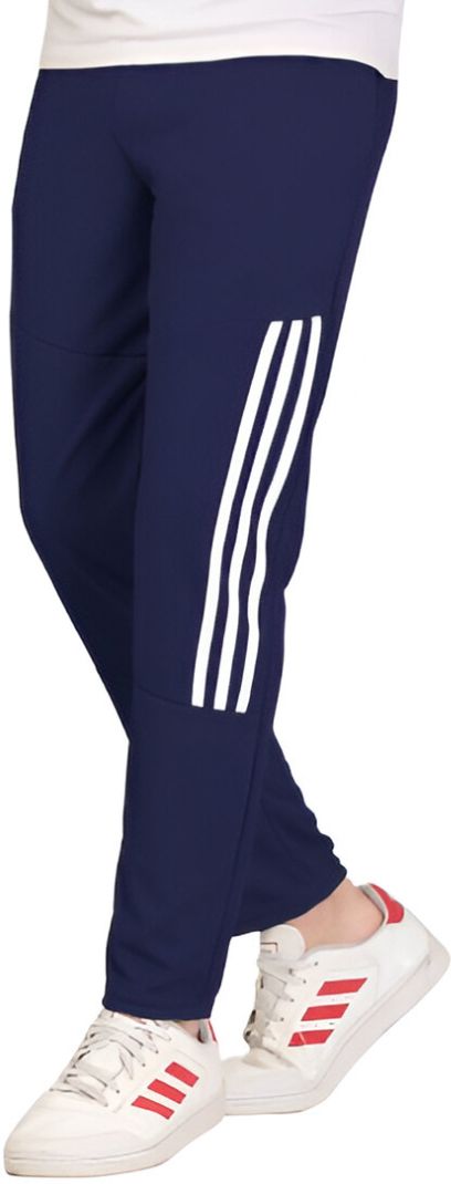 ICEPERA Men Striped Dark Blue Track Pants Pack of 2 - Image 4