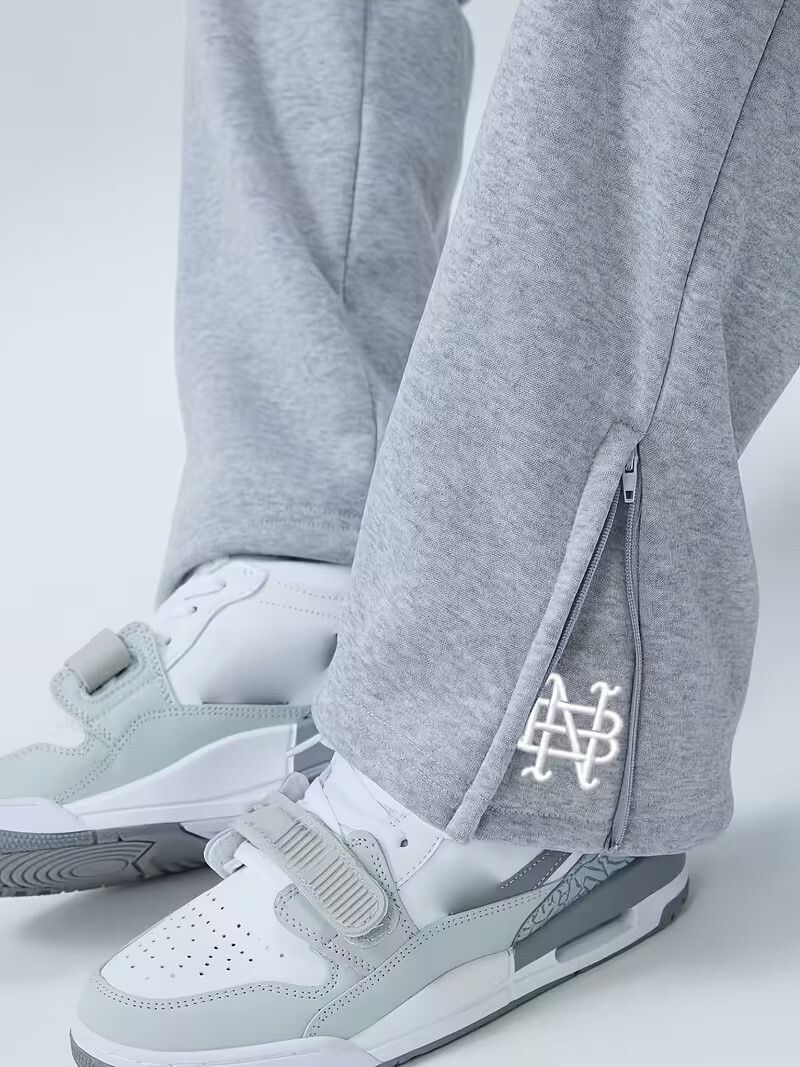 METRONAUT Men Grey Track Pants - Image 5