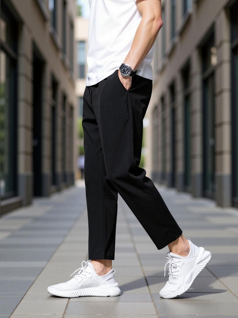 Paralians Men Black Track Pants - Image 5