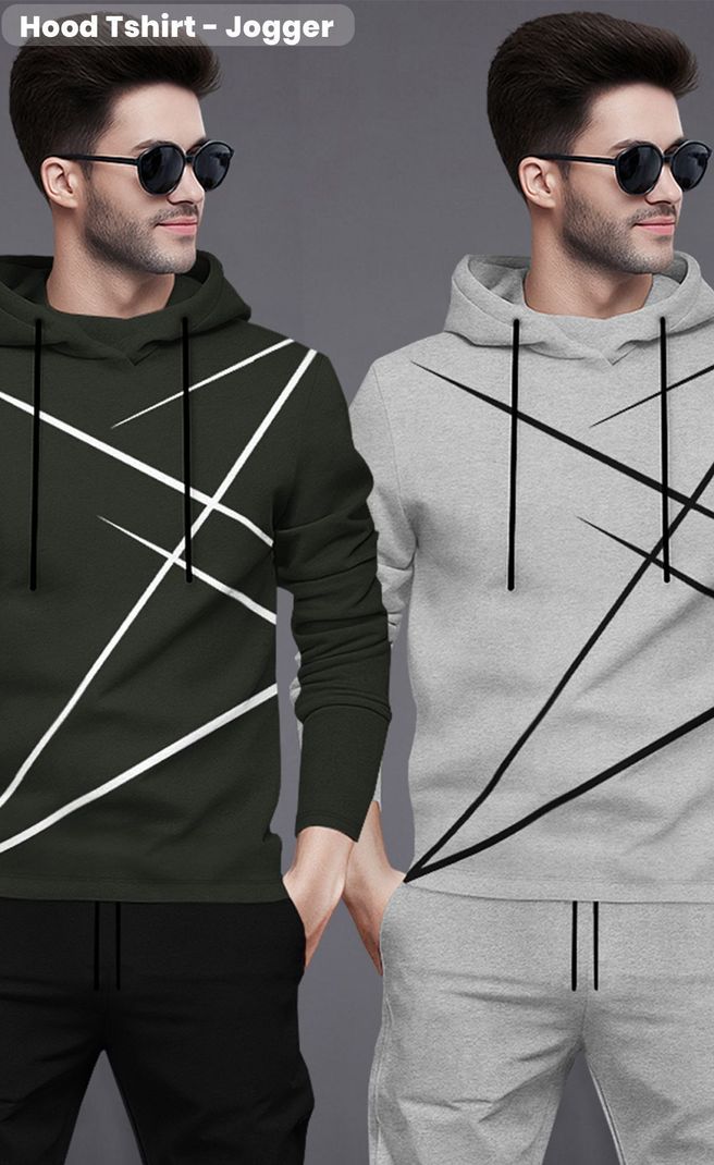 BLIVE Printed Men Track Suit - Image 6