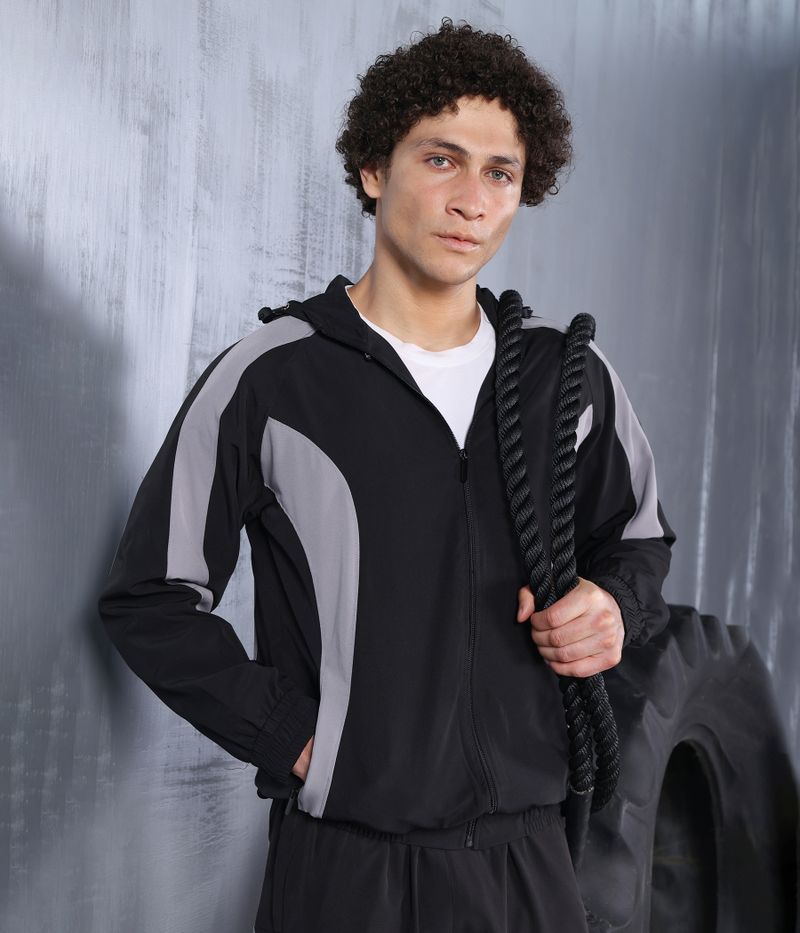 CHKOKKO Colorblock Men Track Suit - Image 8