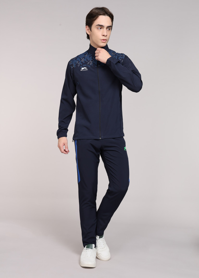 Self Design Men Track Suit