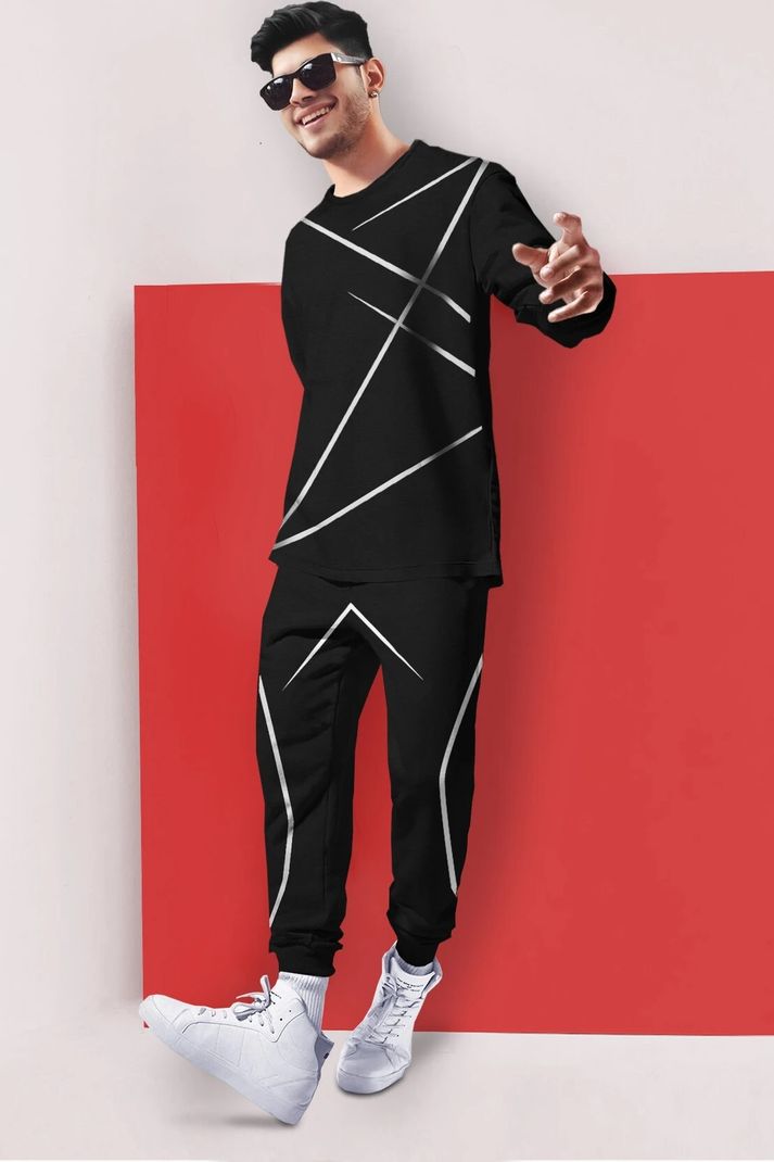 TRIPR Printed Men Track Suit - Image 6