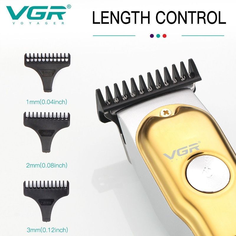 VGR V-290 Trimmer 300 min Gold - Image 5