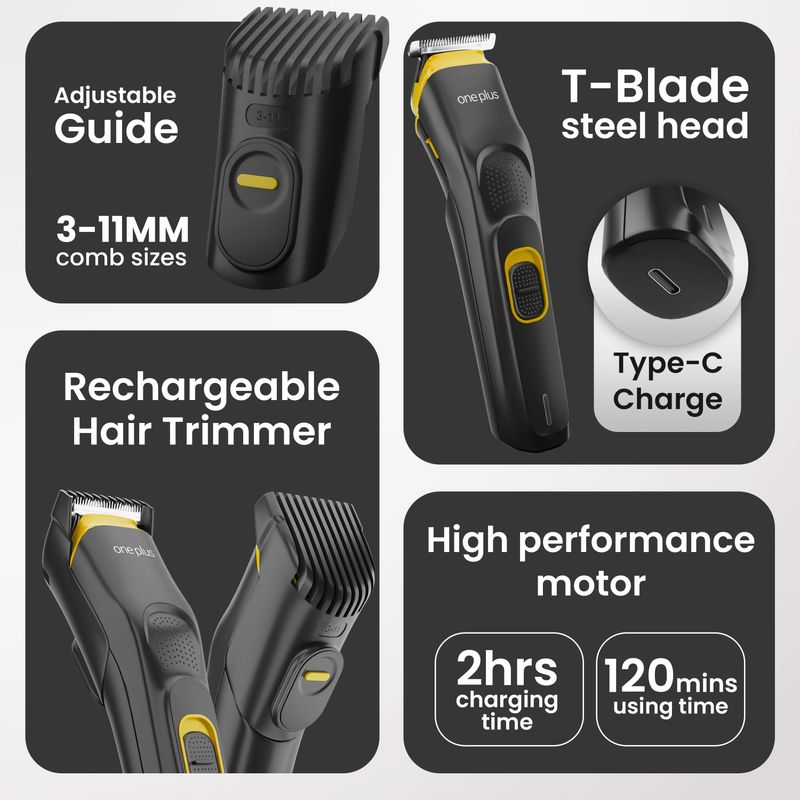 One Plus OP 11 Cordless Hair Trimmer - Image 3