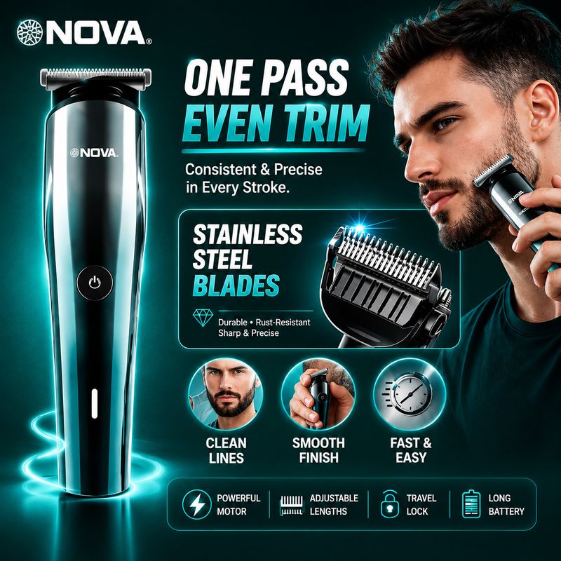 NOVA NHT 1133 Trimmer 150 min Runtime - Image 6