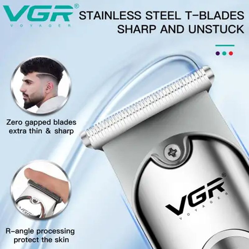 VGR V-071 Professional Rechargeable Hair Clipper - Image 4