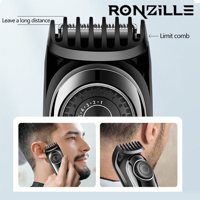 RONZILLE RT-602 10 Gear Wireless Hair Trimmer - Image 6