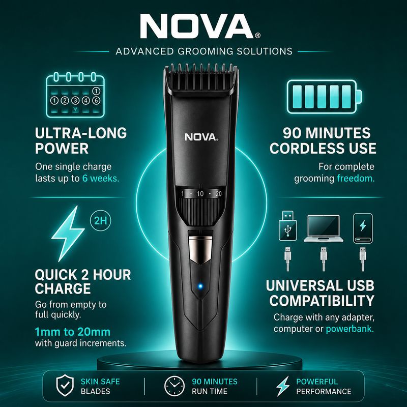 NOVA NHT 1052 Trimmer 90 min Runtime - Image 4
