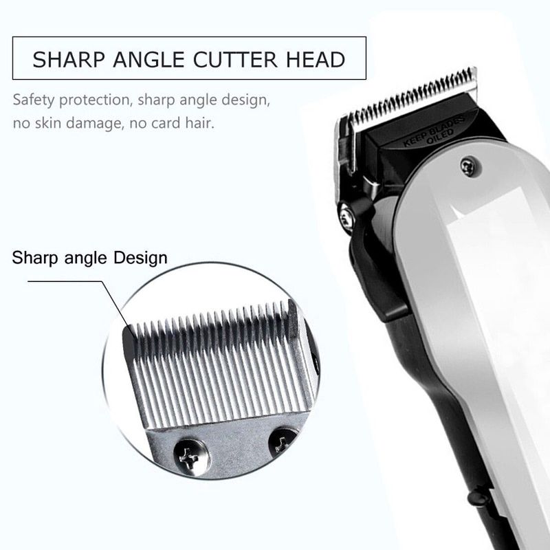 WDC Men Titanium Wired Hair Clip - Image 4