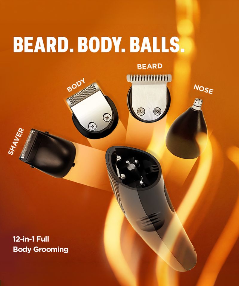 BOMBAY SHAVING COMPANY 12 in 1 Full Body Trimmer - Image 6
