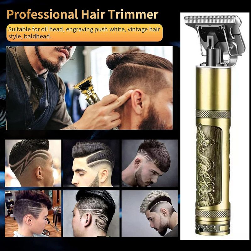 BeeDuck Body Grooming Trimmer 4 Length Settings Gold - Image 3