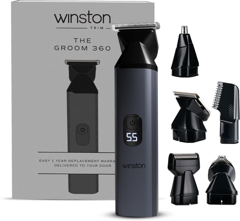 Winston 6 in 1 Full Body Trimmer Groom 360 Black - Image 2