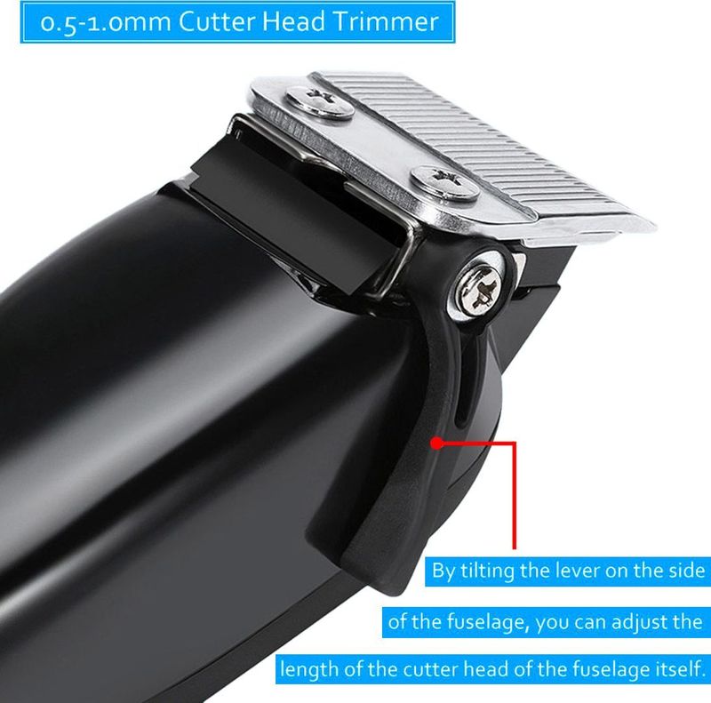WDC Men Titanium Wired Hair Clip - Image 5