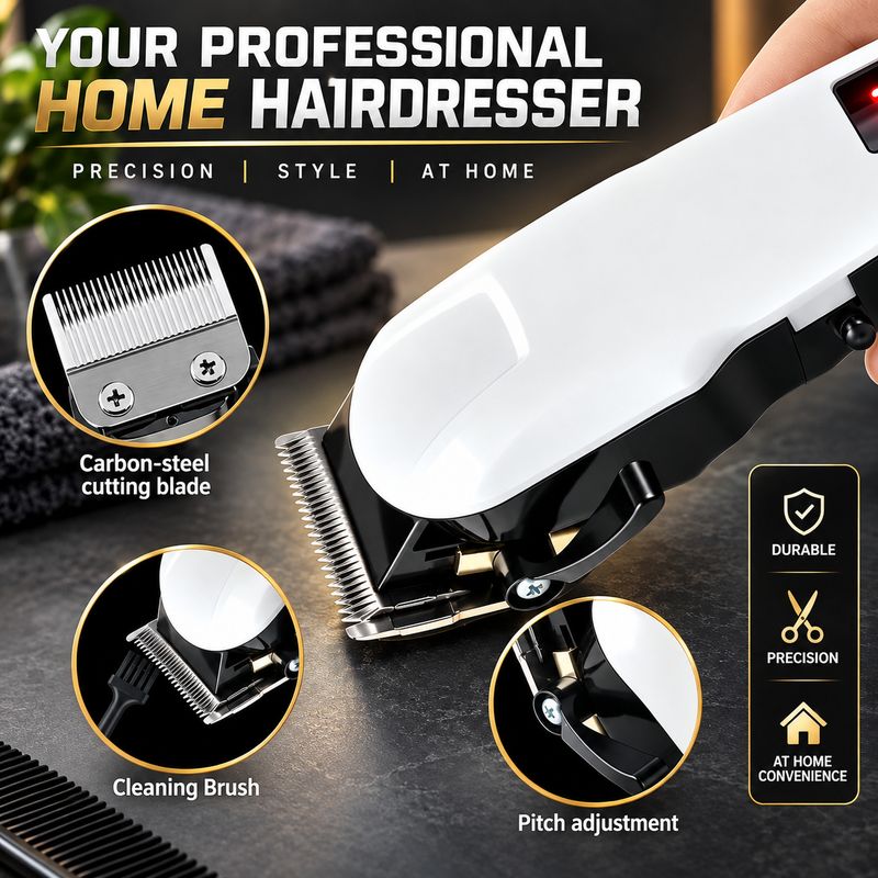 LAVNIK Professional Cordless Hair Trimmer - Image 4