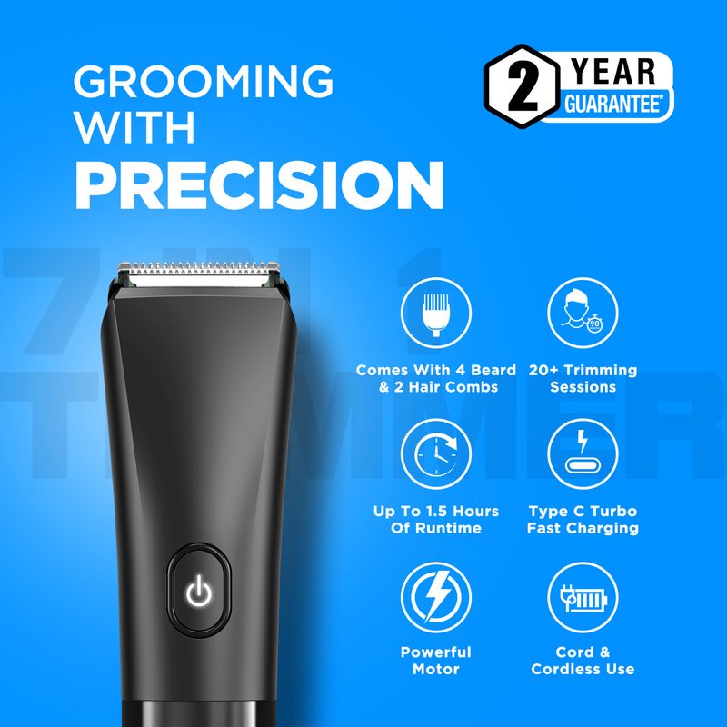 Havells BT4001 Beard & Hair Trimmer, Black - Image 5