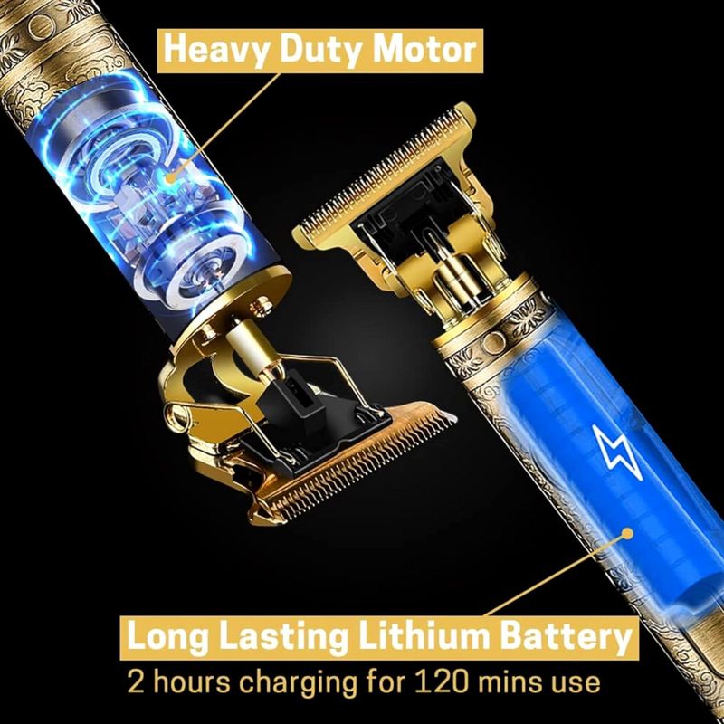 BeeDuck Body Grooming Trimmer 4 Length Settings Gold - Image 5