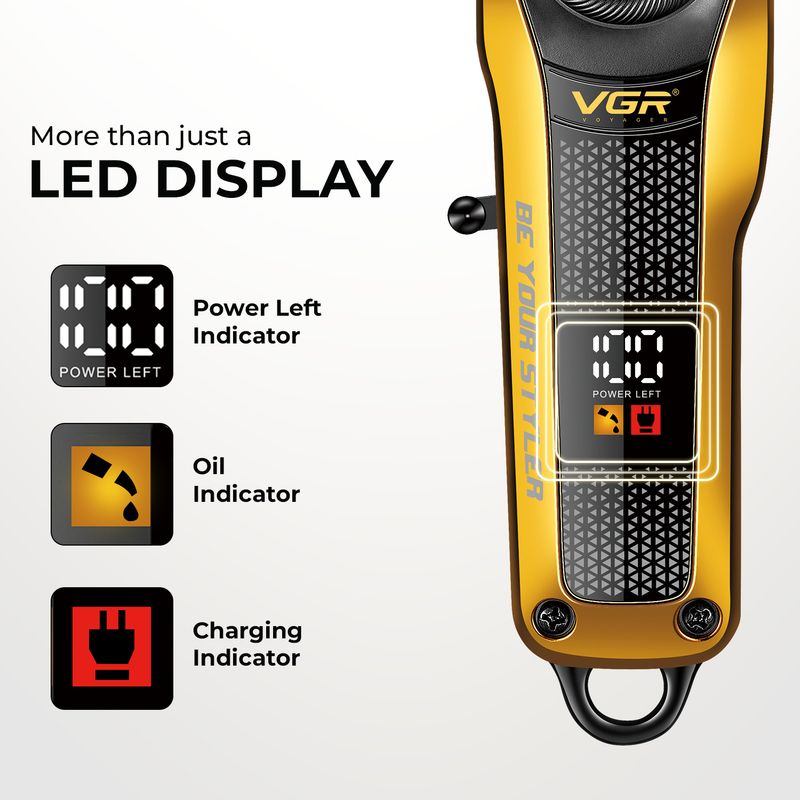 VGR VL-786 Professional Hair Clipper - Image 5